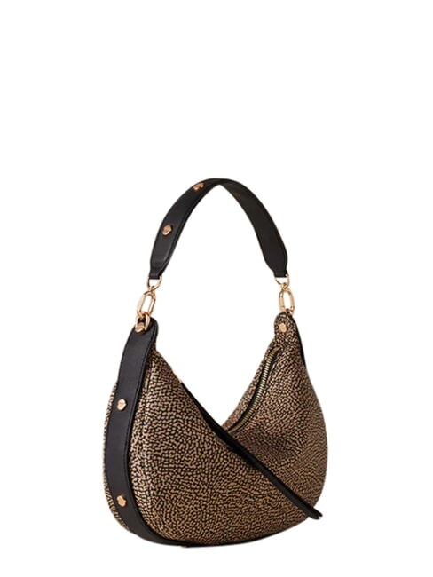 FRAME Torba typu hobo, mini, torba na ramię OP/NATURALNY/CZARNY - Torby damskie