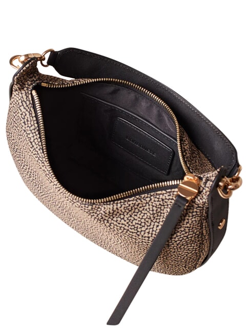 FRAME Torba typu hobo, mini, torba na ramię OP/NATURALNY/CZARNY - Torby damskie