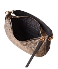 BORBONESE FRAME Torba typu hobo, mini, torba na ramię OP/NATURALNY/CZARNY - Torby damskie - 4