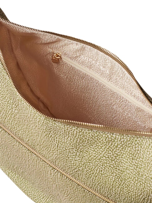 LUNA BAG MEDIUM Torba na ramię oliwka - Torby damskie