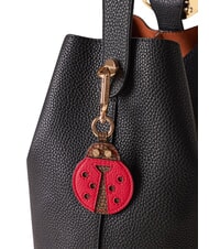 BORBONESE KEYRING Brelok z biedronką naturalny op/koralowo-czerwony - Brelok - 3