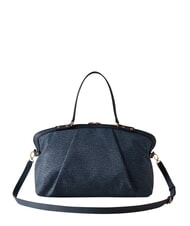 BORBONESE FRAME Torba bagażnikowa z paskiem na ramię niebieski lapis - Torby damskie - 2