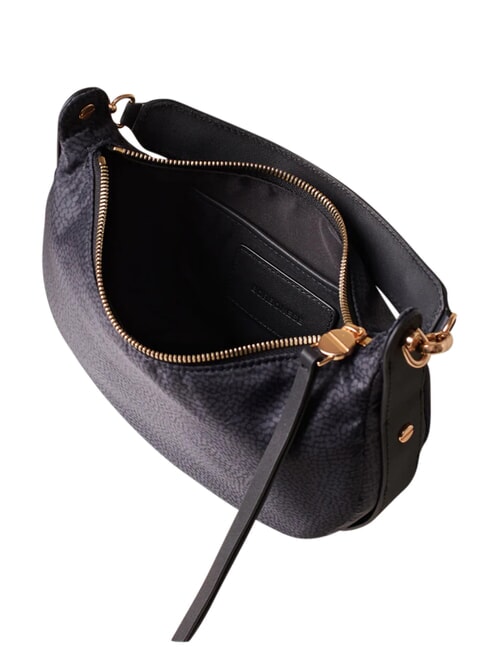 FRAME Torba typu hobo, mini, torba na ramię ciemny czarny - Torby damskie