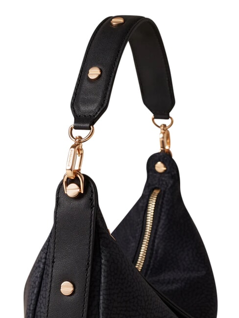 FRAME Torba typu hobo, mini, torba na ramię ciemny czarny - Torby damskie