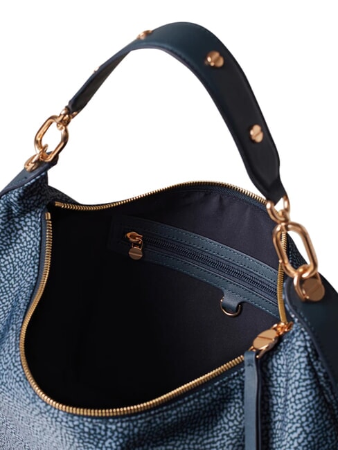 FRAME Torba na ramię niebieski lapis - Torby damskie