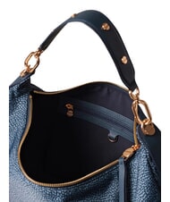 BORBONESE FRAME Torba na ramię niebieski lapis - Torby damskie - 4