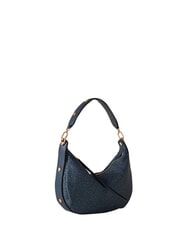 BORBONESE FRAME Torba typu hobo, mini, torba na ramię niebieski lapis - Torby damskie - 3
