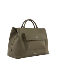 ARMANI EXCHANGE NICOLE Torebka z kieszenią i paskiem na ramię sawanna - Torby damskie - 2