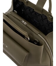 ARMANI EXCHANGE NICOLE Torebka z kieszenią i paskiem na ramię sawanna - Torby damskie - 5