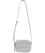 ARMANI EXCHANGE LIZ PEBBLE Torba na aparat z wytłoczonym logo białawy - Torby damskie - 3