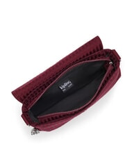 KIPLING ARAS  Torba na ramię bordowe płytki żakardowe - Torby damskie - 4