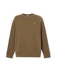 TIMBERLAND ER BASIC REGULAR Bluza z okrągłym dekoltem liść zielony-cassel ziemia - Bluzy męskie - 3