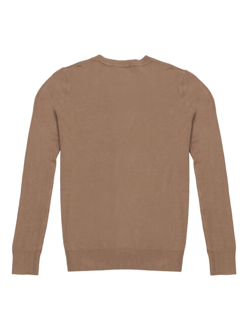 SAYLOR LOGO  Sweter jedwabny taupe - Koszulki damskie