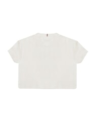 TOMMY HILFIGER TH KIDS Koszulka bawełniana biały - Koszulka dziecięca - 3