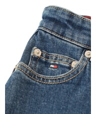 TOMMY HILFIGER TH KIDS Sp&oacute;dnica dżinsowa średnioniebieskiczysty - Sp&oacute;dniczki dla małych dziewczynek - 2