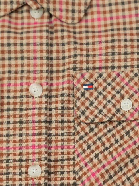 TH KIDS Koszula z długim rękawem Shepard Check/Magenta - koszule dziecięce