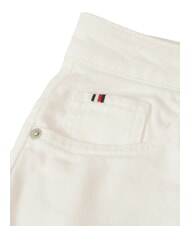 TOMMY HILFIGER TH Długa sp&oacute;dnica ecru - Sp&oacute;dnice damskie - 2