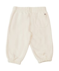 TOMMY HILFIGER TH KIDS Spodnie dresowe starożytna biel - Spodnie dziecięce - 3