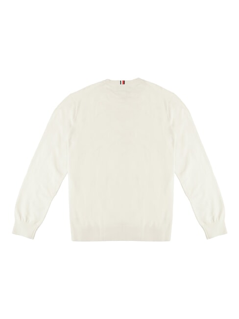 1985 CREW Bluza z mieszanki bawełny kość słoniowa - Koszulki męskie