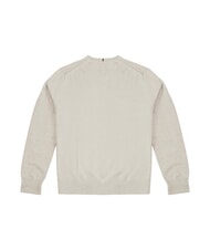 TOMMY HILFIGER TH Sweter jasnoszary wrzos - Koszulki męskie - 3