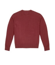 TOMMY HILFIGER PIMA Sweter z mieszanki kaszmiru i okrągłym dekoltem głęboko czerwony - Koszulki męskie - 3