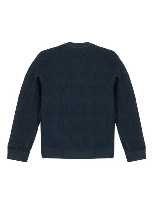 TH JEANS Sweter z okrągłym dekoltem ciemna noc granatowa - Koszulki męskie