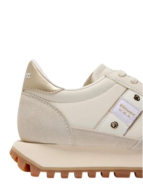 MILLEN  Adidasy krem - Buty damskie