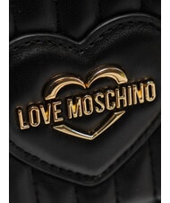 LOVE MOSCHINO BUBBLY LOVE Mała torebka na ramię / torba na ramię Czarny - Torby damskie - 3