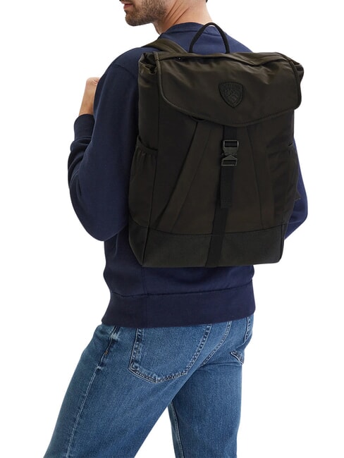 DIAGONAL Plecak unisex CZARNY - Plecaki szkolne i rekreacyjne
