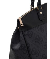 GUESS BERTA Torebka węgiel - Torby damskie - 4