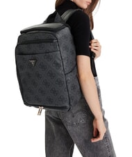 GUESS BERTA Plecak wielokieszeniowy, pod siedzenie 45 cm węgiel - Torby damskie - 2