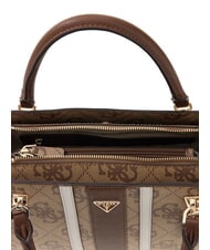 GUESS NOELLE 2 LUXURY Torebka logo mleka/brązowy - Torby damskie - 7