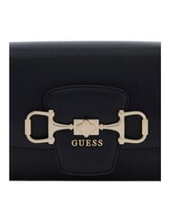 GUESS JANIE Mała torba na ramię CZARNY - Torby damskie - 6