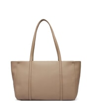 CALVIN KLEIN HARDWARE EMBLEM PEBB Torba na zakupy pustynny szary - Torby damskie - 4