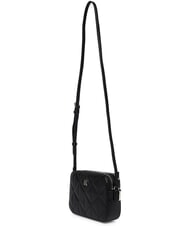 CALVIN KLEIN QUILTED EMBLEM Mała torba na ramię na czarno - Torby damskie - 3