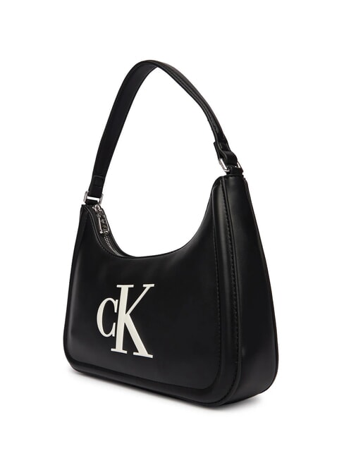 BOLD MONOGRAM Torba na ramię czarno-biały - Torby damskie