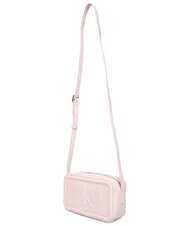 CALVIN KLEIN BOLD MONOGRAM Mała torba na ramię kołyska r&oacute;żowa - Torby damskie - 3