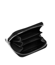CALVIN KLEIN BOLD MONOGRAM Mały portfel czarno-biały - Portfele damskie - 2