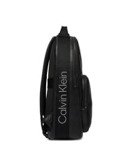 CALVIN KLEIN CARGO WEBBING STRAP Plecak czarno-biała taśma - Plecaki szkolne i rekreacyjne - 3