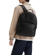CALVIN KLEIN CARGO WEBBING STRAP Plecak czarno-biała taśma - Plecaki szkolne i rekreacyjne - 5