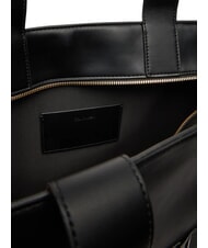 CALVIN KLEIN BOLD MONOGRAM Klientka na ramię na czarno - Torby damskie - 5
