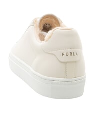 FURLA CAMPIONARIO - NICE  Sk&oacute;rzane trampki talk h+naturalny int. - Buty damskie - 4