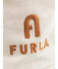 FURLA CAMPIONARIO - VARSITY  Kapelusz rybaka naturalny+brandy - Włosy - 2