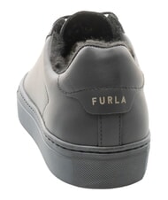 FURLA CAMPIONARIO - NICE  Sk&oacute;rzane trampki Czarny - Buty damskie - 5