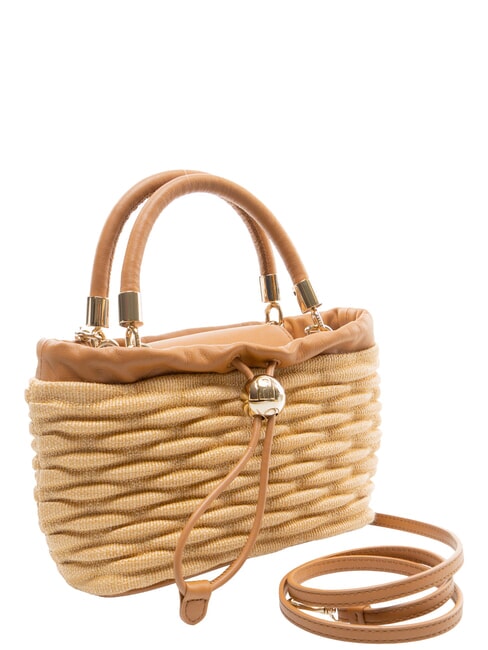 CAMPIONARIO - MIONIDO Mini torba z paskiem na ramię Havana tones + brandy - Torby damskie