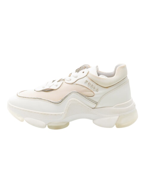 CAMPIONARIO - WONDERLACE UP Damskie trampki talk w proszku h+kolor srebrny - Buty damskie