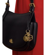 RALPH LAUREN MARCY Mała torba na ramię czarny2 - Torby damskie - 3