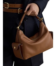 RALPH LAUREN BLAIKE Torebka z paskiem na ramię lauren tan1 - Torby damskie - 3