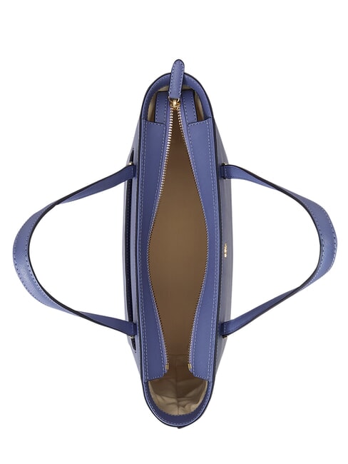 KARLY Sk&oacute;rzana torba na zakupy Carson Blue - Torby damskie