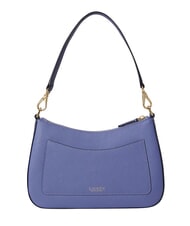 RALPH LAUREN DANNI Torba na ramię, z paskiem na ramię, ze sk&oacute;ry Carson Blue - Torby damskie - 5
